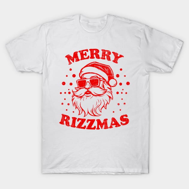 Merry Rizzmas T-Shirt by Noureddine Ahmaymou 